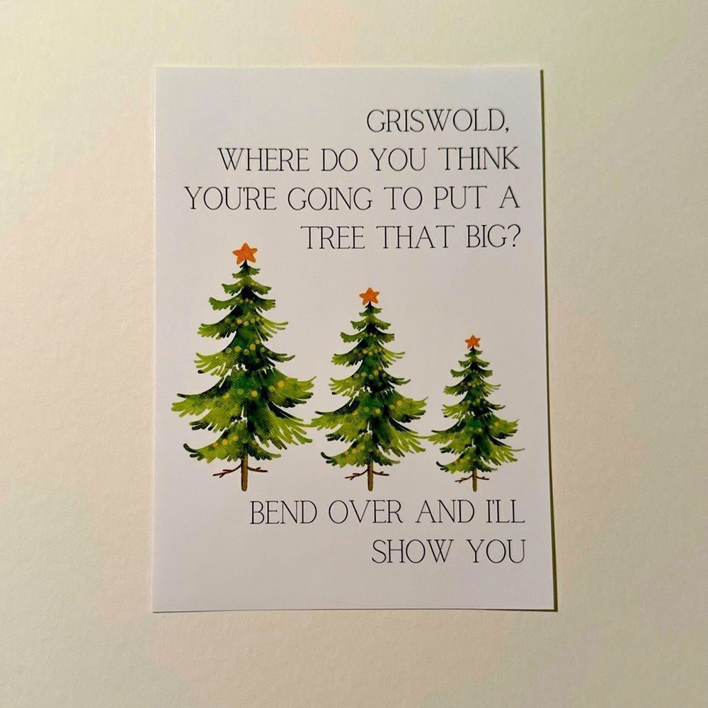 National Lampoon’s Christmas Vacation Quote Print